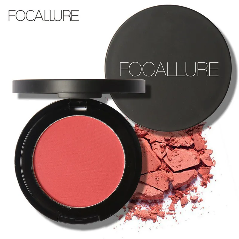 

FOCALLURE Brand 11 colors blush Soymilk matte pearl rouge Blush High Quality Make Up Face Blusher 4274