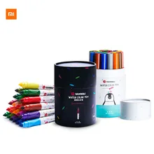 Xiaomi Youpin Bravokids моющиеся фломастеры rhyme цветные акварельные яркие цветные длинные и прочные для детей