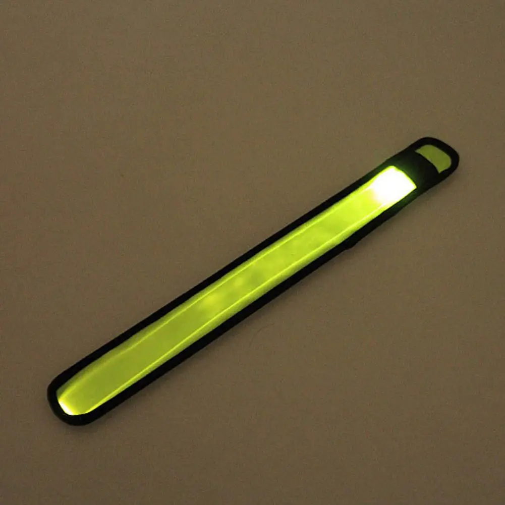 

Four modes Lightweight Nylon LED Flashing Light Up Glow Bracelet Wristband Vocal Concert Party Props Gift Suitable for night