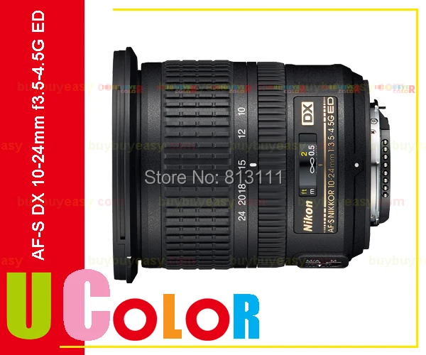 Nikon AF-S DX 10-24mm f3.5-4.5G ED Nikkor Lens For D7200 D7500 D7100 D810 D750 D610 D5500 D5300 D3400 genuine brand new nikon af s dx nikkor 55 200mm f 4 5 6g ed vr ii lens for d810 d610 d7200 d7100 d5300 d5500 d90