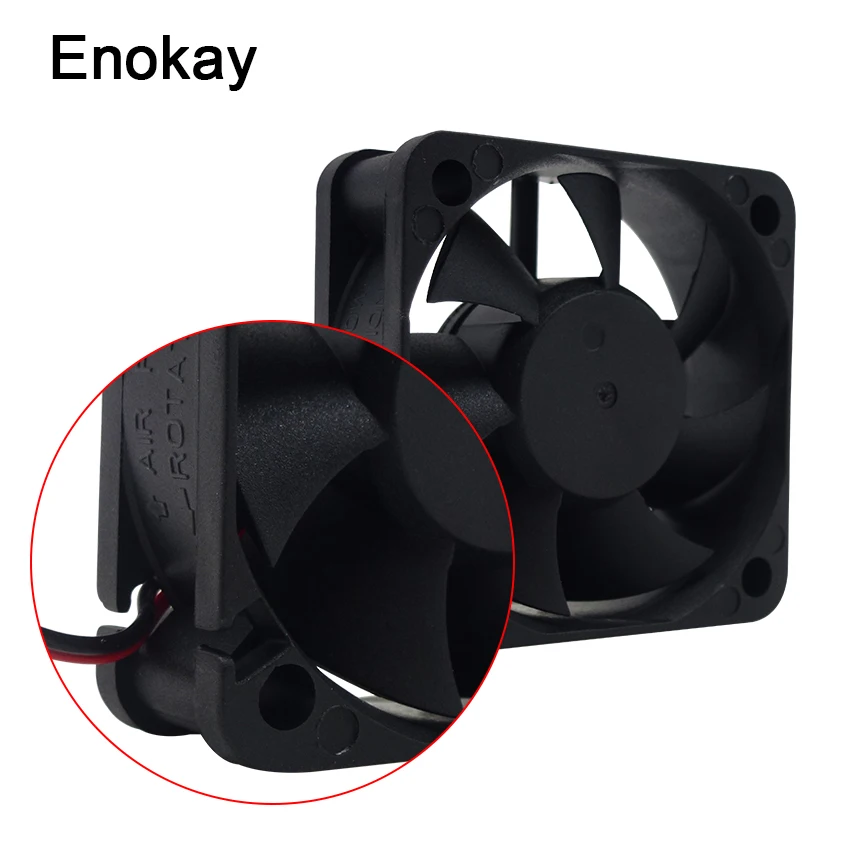 Оптовая продажа 2 шт. чехол для компьютера Enokay 5020 24 В 2pin 50x50x20 мм 50 охлаждающий