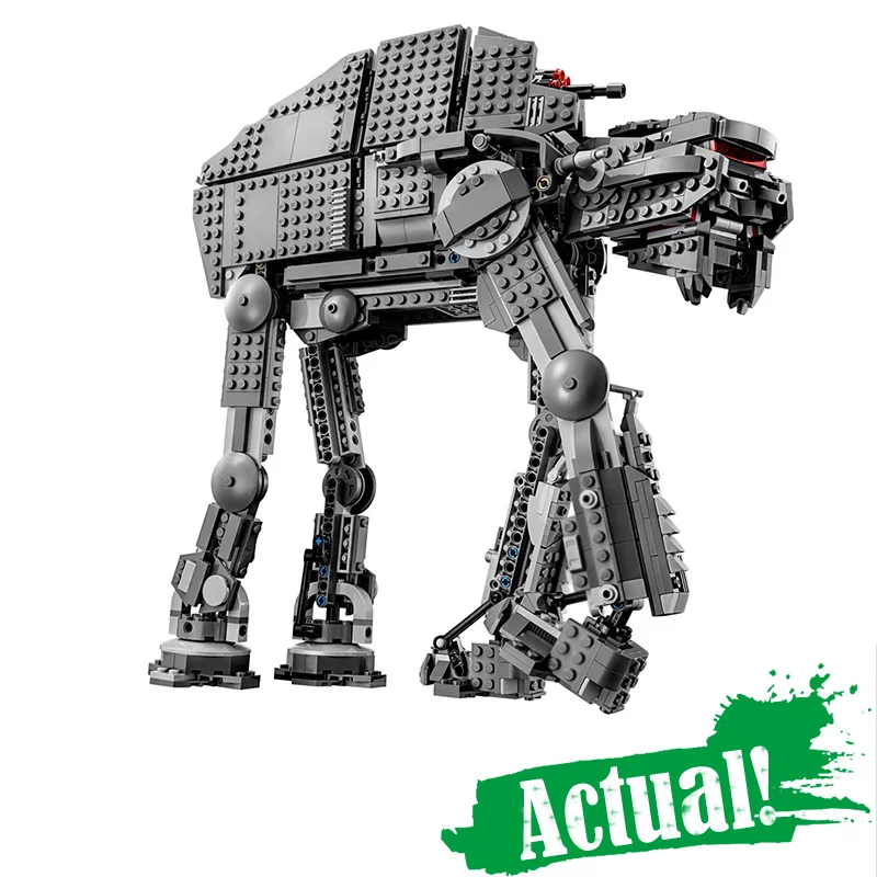 

LEPIN 05130 First Order Star Heavy Assault Walker Wars 1541PCS Building Blocks Bricks toys for Children Compatible with 75189