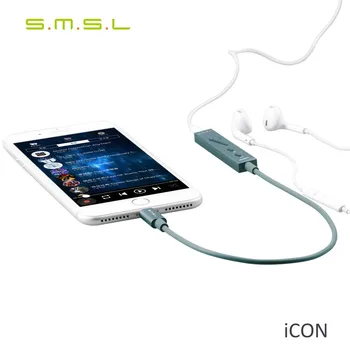 

SMSL ICON headphone amplifier usb dac audio decoder dac portable amp mini amplifier volume control headphone amp for IOS
