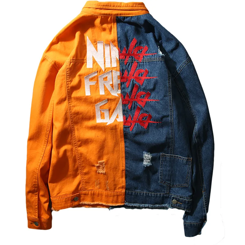 Mens Hip Hop Jeans Jacket Coat Men's Wear Unlined Denim Jacket 2018 Wear Unlined Denim Jacket Asian Size M-XXL Streetwear Mens Hip Hop Jeans Jacket Coat Men's Wear Unlined Denim Jacket 2018 Wear Unlined Denim Jacket Asian Size M-XXL Streetwear