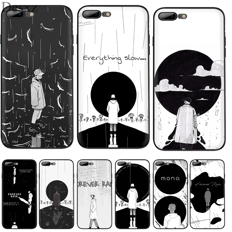 

Cell Phone Case Silicone TPU for iPhone 7 8 6 6s Plus iPhone 11 Pro X XS Max XR 5 5s SE Cover RM Mono Shell