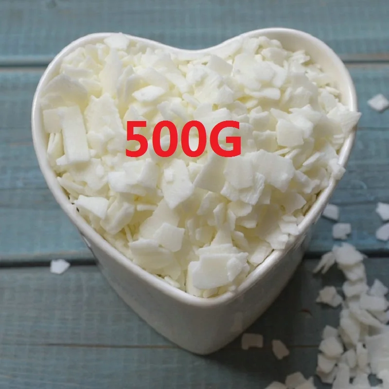 

Candle Raw Materials 500g/bag High Quality 100% Pure Soy Wax Flakes Holiday Birthdays Parties Votive Bars Candle Making Supplies