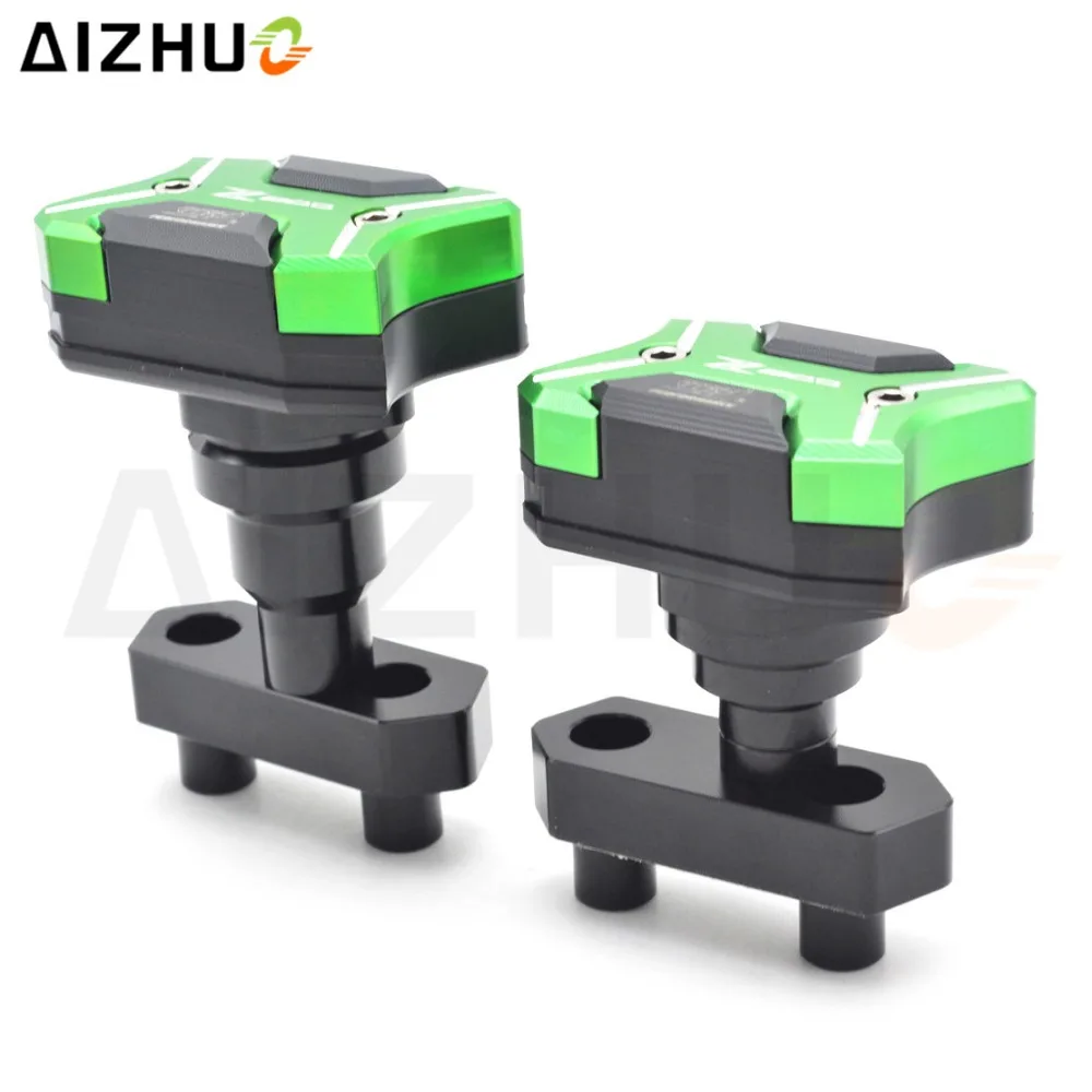 Motorcycle Accessories Frame Slider Falling Protector Motor Anti Crash With Z800 Logo Aluminum Alloy Protector For Kawasaki Z800