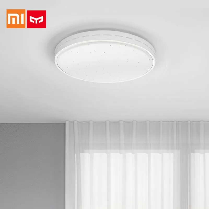 

Yeelight Round Smart LED Ceiling Light Pure White Starry Ultra-Thin Intelligent Ceiling Lamp MiHome APP Remote Control