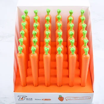

Kawaii Carrot Mechanical Pencil Kids 0.5mm Creative Pencil for Writing 36pcs/lot