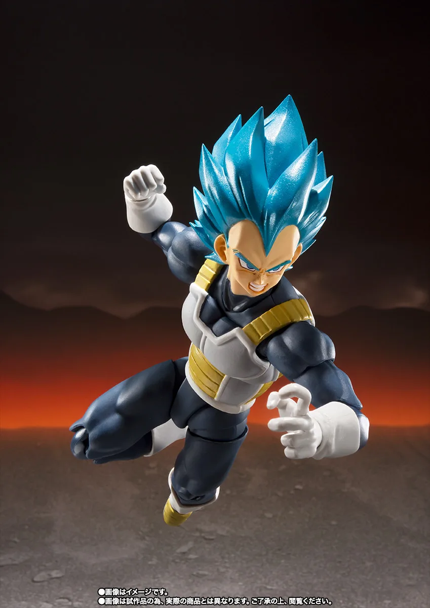 "Dragon Ball Z" оригинальные духи BANDAI Tamashii нация S. H. Figuarts СВЧ эксклюзивная фигурка Супер Saiyan Бог SS Vegeta 2,0