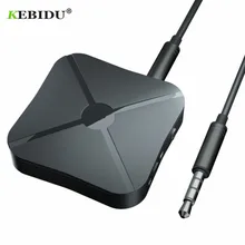 Kebidu 2 в 1 Bluetooth передатчик и приемник адаптер беспроводной Bluetooth аудио портативный аудио плеер адаптер Aux 3,5 мм PK B6