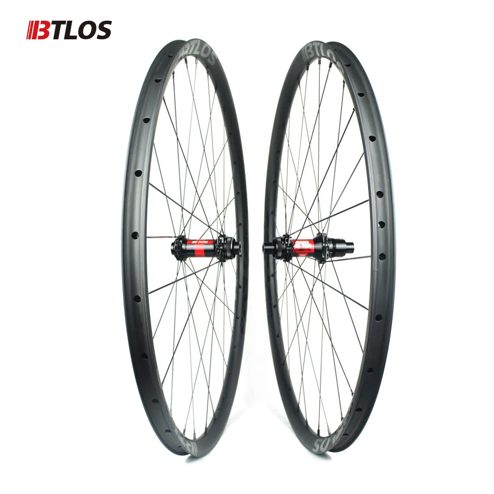 29er mtb Углеродные дисковые колеса с DT SWISS 240EXP hub и sapim спицевая углеродная колесная