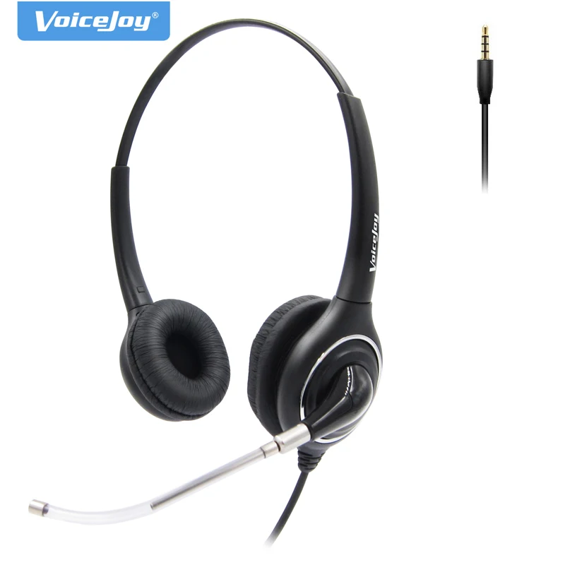 Binaural Voice Tube headset with mic QD (Quick Disconnect) headset