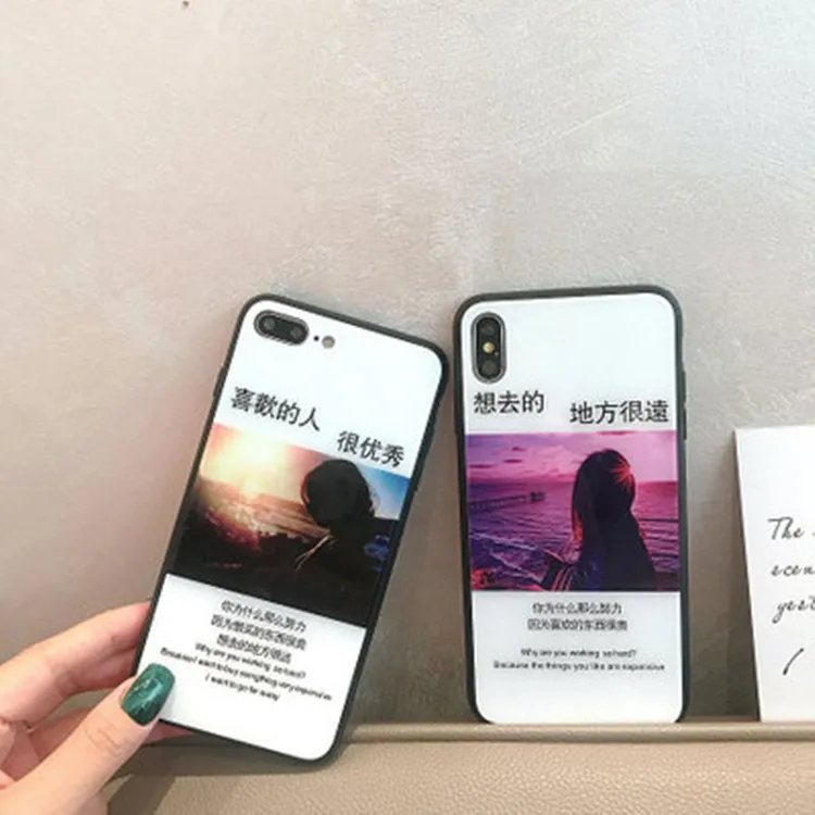 Tide brand net red apple iphone xs стеклянный чехол для телефона 7 Plus вибрирующий тот же пункт XR