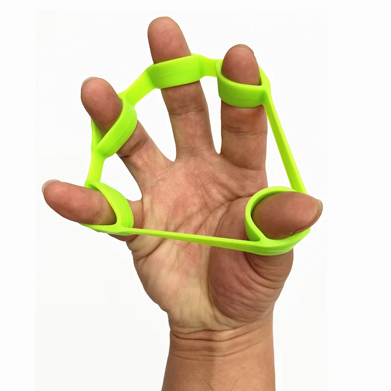 Finger Hand Grip 3kg-5kg Silicone Strength Trainer Ring Gripper Expander Finger Workout Fitness Training Power Hand Grip