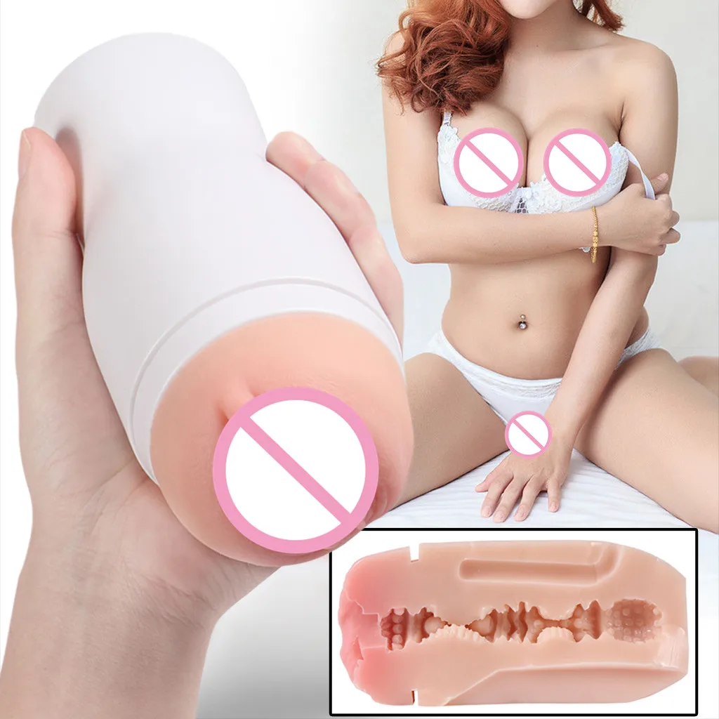 

Aircraft Cup Reverse Model Male Masturbator Adult Sexual Health Care Products Vibrator Real Vagina Oral Sex Dual Hole