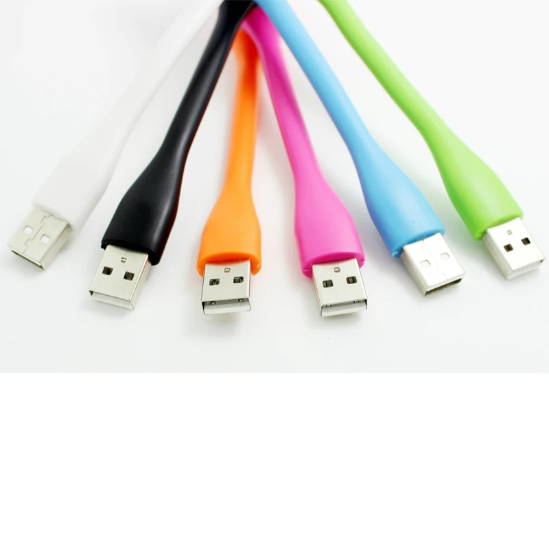 1 шт. гибкий USB LED свет лампы устройств 5 В/2 W компьютер Тетрадь ультра яркие красные/зеленые/Портативный мини USB гибкая ночник для чтения