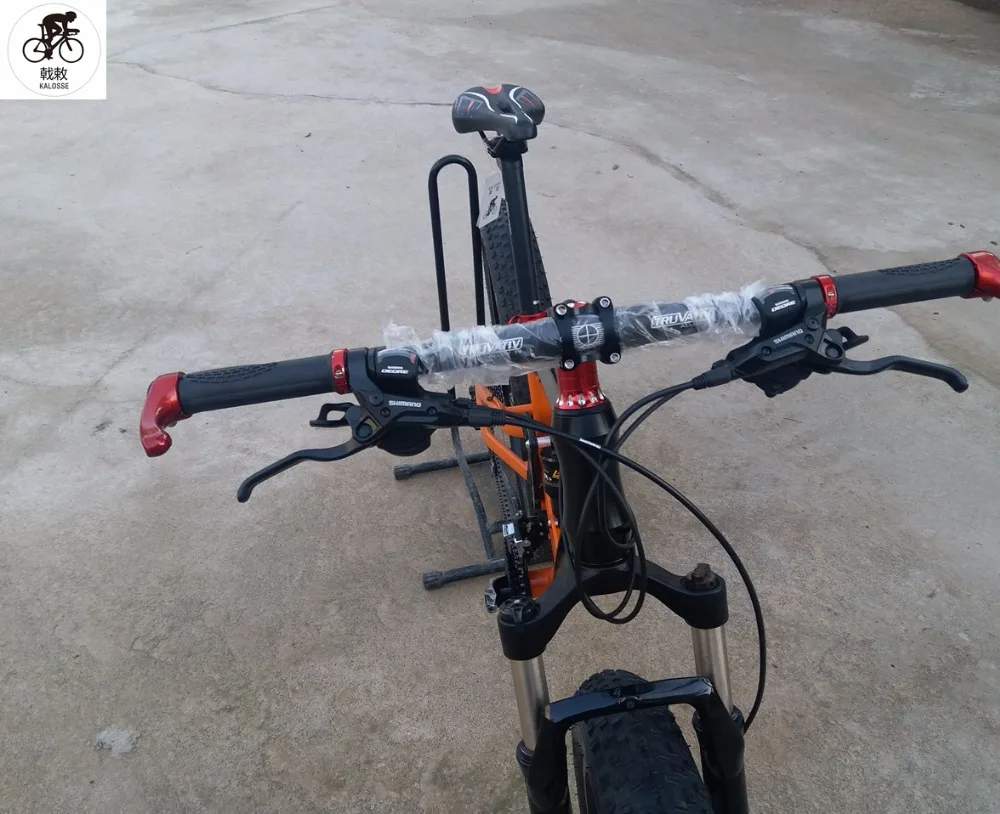 Excellent Kalosse  26*4.0 tires   24/27/30 speed  snow  mountain bike Soft-tail frame  DH/AM/FR Beach  bike 2