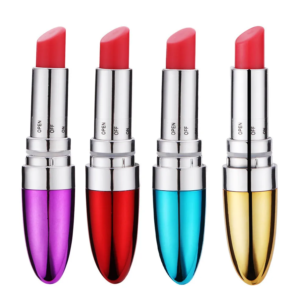 Makeup Fashion 1PCS Mini Powerful Lipsense Moisturizing Waterproof Lipstick Massage Vibration Magic Vibrating Lipstick Maquiagem