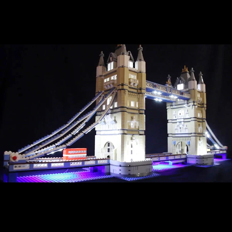Lego 10214 LED Light Kit London Bridge Building Brickkits(only light with Battery box)