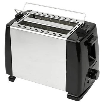

600W Electric Toaster Maker Electrical Automatic Breadmaker 2 Breakfast Maker Us Plug