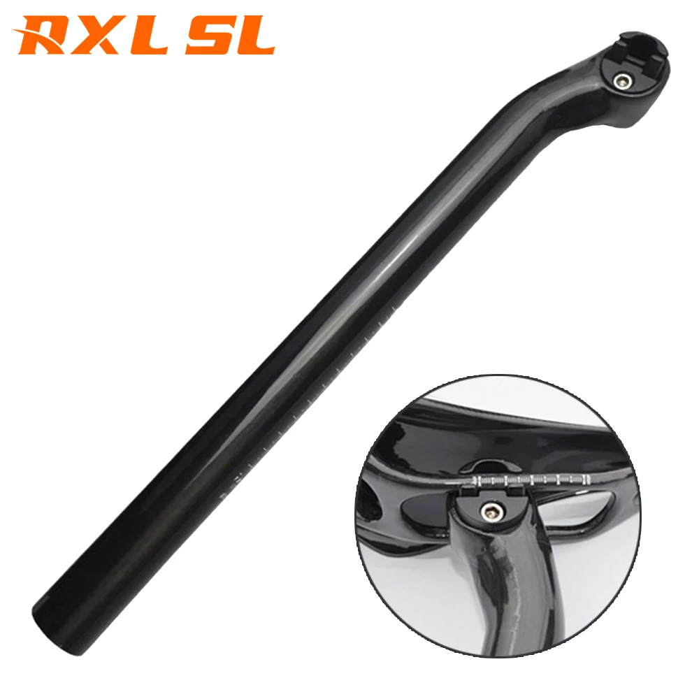 RXL SL Bicycle Carbon Seatpost 5/20 Degree Seat Post Carbon Fiber UD