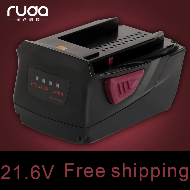 Power Tool Battery For Hilti 21.6v Liion 4.0ah Sfh 18a,sf18a,te 4