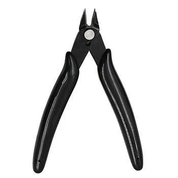 

Diagonal Pliers 3.5 Inch Mini Wire Cutter Small Soft Cutting Electronic Pliers Wires Insulating Rubber Handle Model Pliers