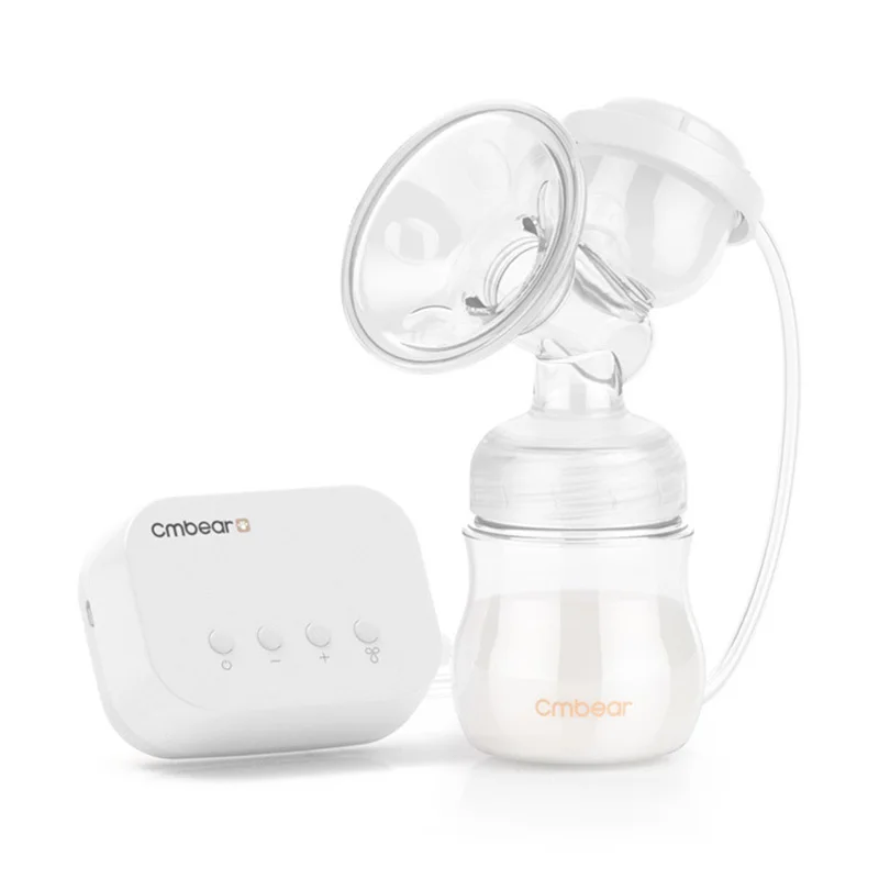 

Electric Breast Pump with Adjustable Suction Modes Mute Design Breast Feeding Kit S7JN