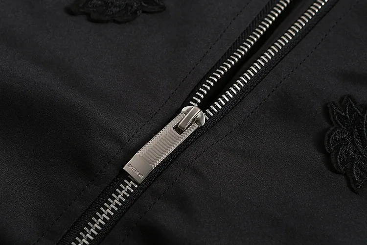 Мужская бейсбольная куртка 19ss модная с короткими рукавами и вышивкой King Dragon
