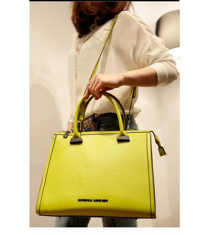 new Fashion OL Casual Dress bag Women PU leather handbag Toothpick