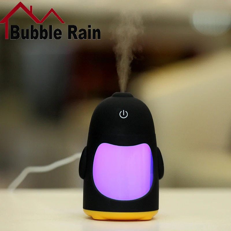 A6 150ML Penguin Ultrasonic USB Aroma Humidifier Essential Oil Diffuser