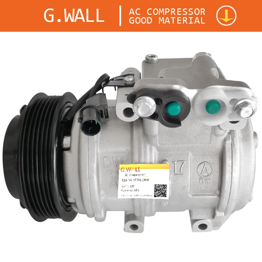 

Brand New FOR AC compressor KIA GRAND CARNIVAL AIR CONDITIONER COMPRESSOR PUMP WITH CLUTCH 977014D600