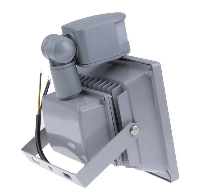 LED Flood light Sensor 10W 20W 30W 50W Outdoor lighting garden lamp 100W PIR with motion detective sensor reflector spotlight