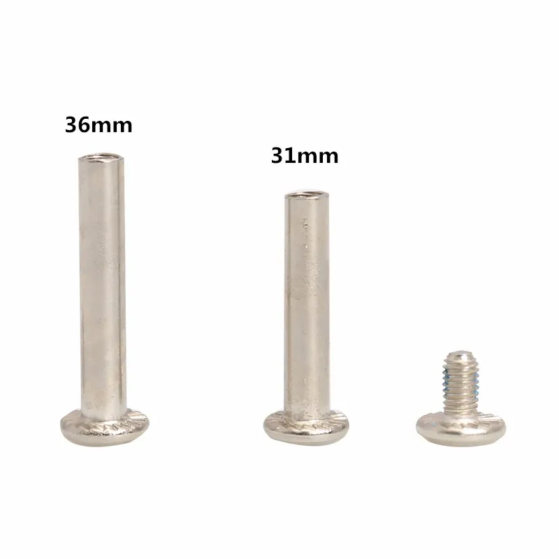 20 PCS 6*31/36mm قطع غيار المحور ل زلاجات بعجلات مضمنة الأحذية الألومنيوم مسامير اكسسوارات 20 PCS 6*31/36mm قطع غيار المحور ل زلاجات بعجلات مضمنة الأحذية الألومنيوم مسامير اكسسوارات