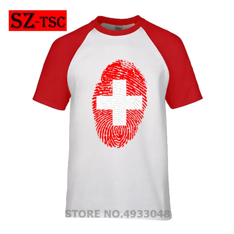 T-shirt fullprint Switzerland