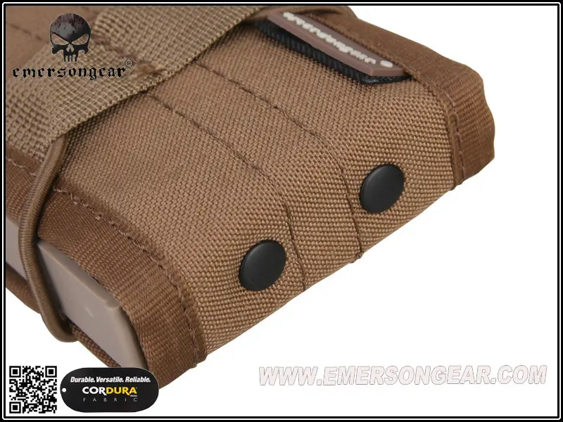 Сумка для магазина EmersonGear с одним блоком Боевая Molle Магнитная сумка Койот