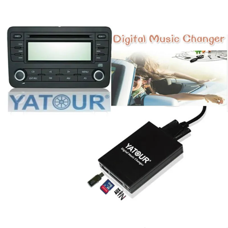 Новый MP3 плеер Yatour для Mazda 2 3 6 CX7 RX8 MPV Автомобильный USB адаптер аудио Mp3 AUX Bluetooth