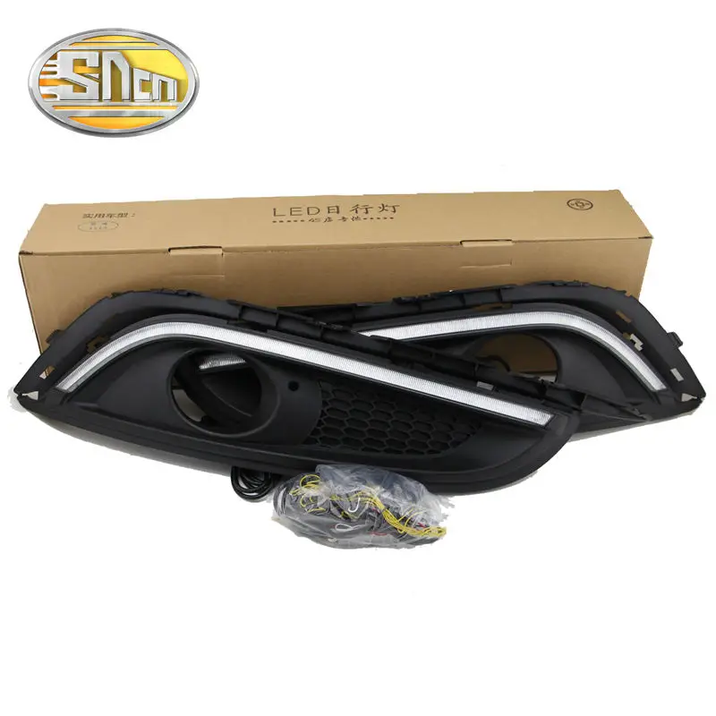 

SNCN LED Daytime Running Light For Opel Insignia 2013 2014 2015,Car Accessories Waterproof ABS Cover 12V DRL Fog Lamp Decoration