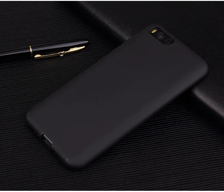 For Xiaomi mi note 3 Ultra-thin Clear TPU and Matte color Case Xiaomi Mi Note3 5.5"inch Back Cover  Protect  Skin Silicon case