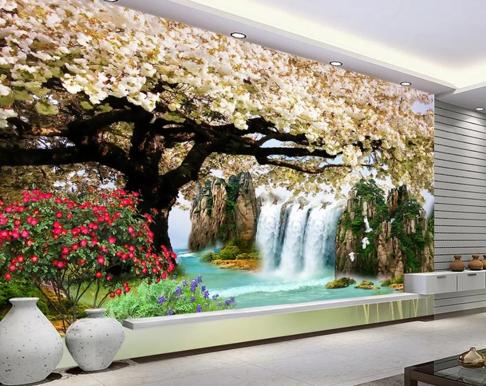 Fondos De Pared 3d Personalizados Para Sala De Estar De Alta