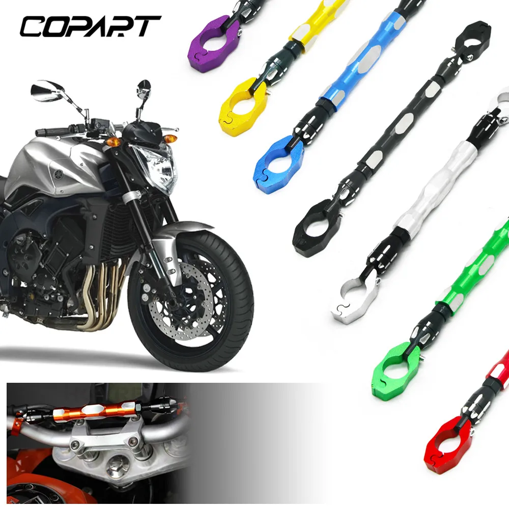 

Motorcycle 7/8" 22mm Balance Crossbar Handlebar Strengthen Lever Bar Adjustable CNC Aluminum Motocross Handle bar Reinforcing