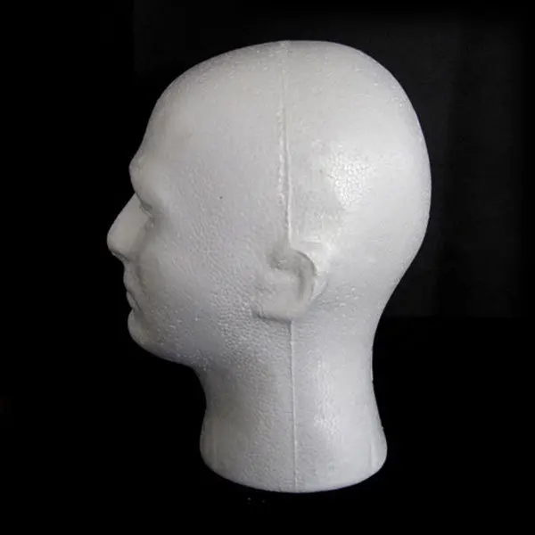Мужская голова для волос манекен учебные стенды кукла пена модель манекен-голова очки шапка для волос парик дисплей стенд для салона