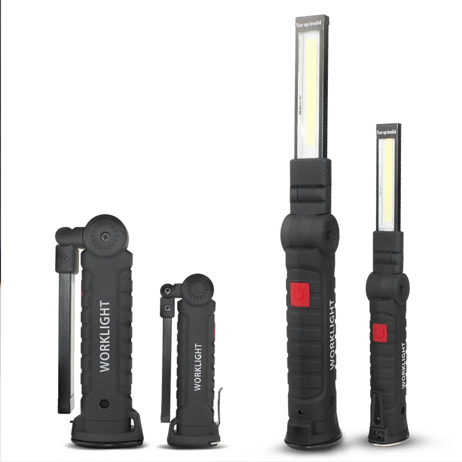 

VBS Portable Lanterna USB Ultra Powerful Rechargeable Led Torch Flashlights Mini Magnetic Flashlight COB Led Work Lamp Light