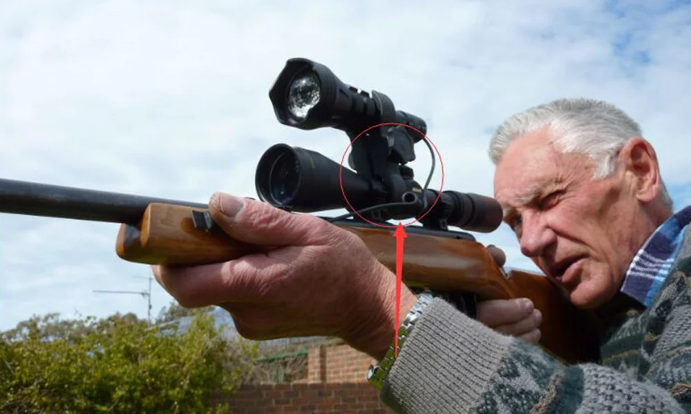 led hunting torch