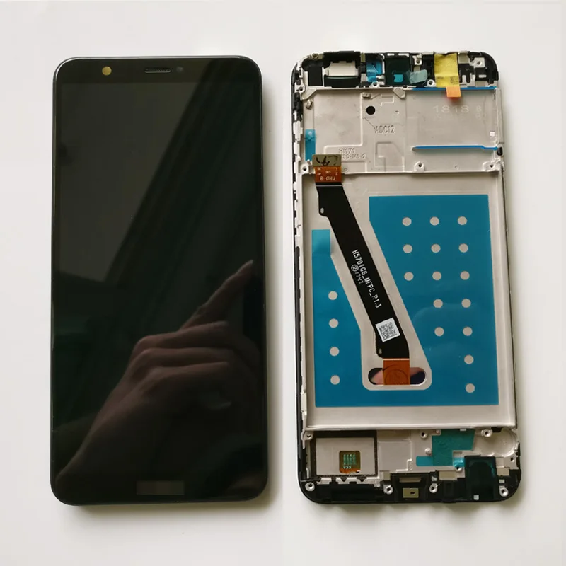100% протестированный Новый 5 6 дюймовый для Huawei P Smart FIG LX1 / L21 Полный ЖК дисплей +