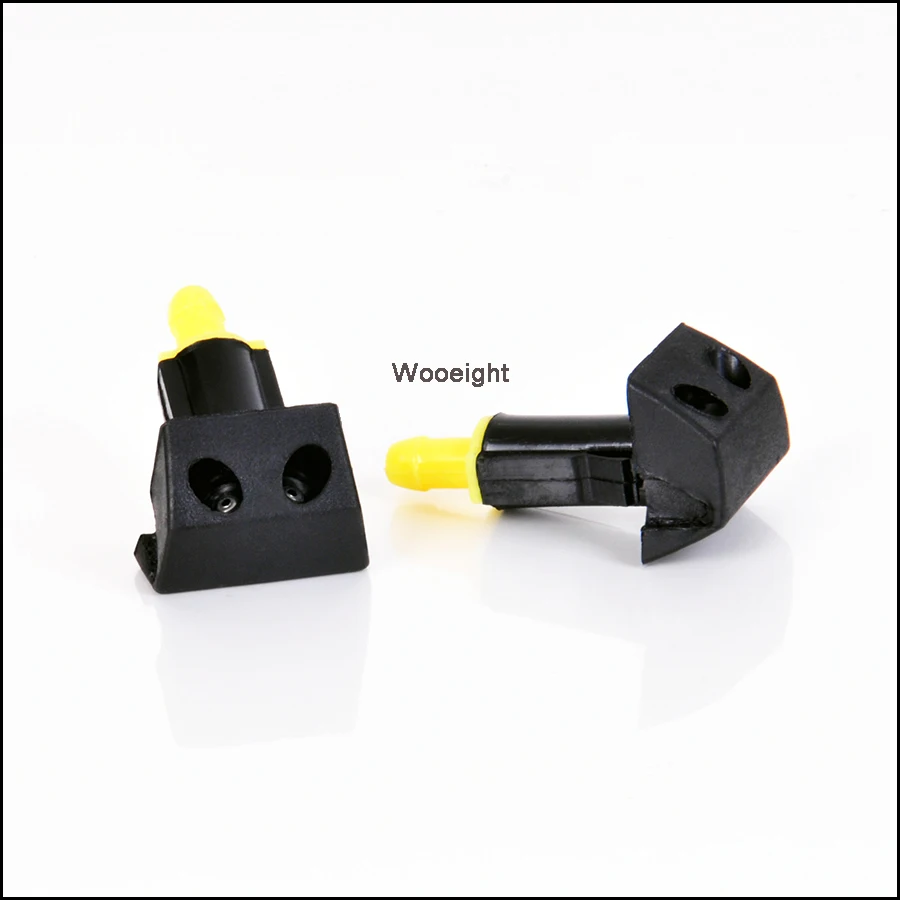 42Pcs Black Plastic Car Front Windshield Washer Wiper Water Spray Nozzle Fit For Nissan TIIDA SYLPHY51 (3)