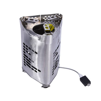 

New Arrival 1.5L Camping Folding Wood Stove Charcoal Burner Blower Stove Outdoor Firewood Stove BBQ Furnace FMS-1301001 Hot Sale