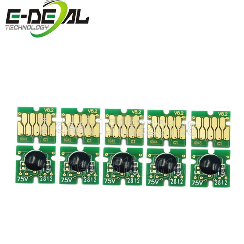 

E-deal Upgrade T6941-T6945 Cartridge Chip For Epson SureColor T3000 T3070 T5070 T7070 T3200 T5200 T7200 T3270 T5270 Printer