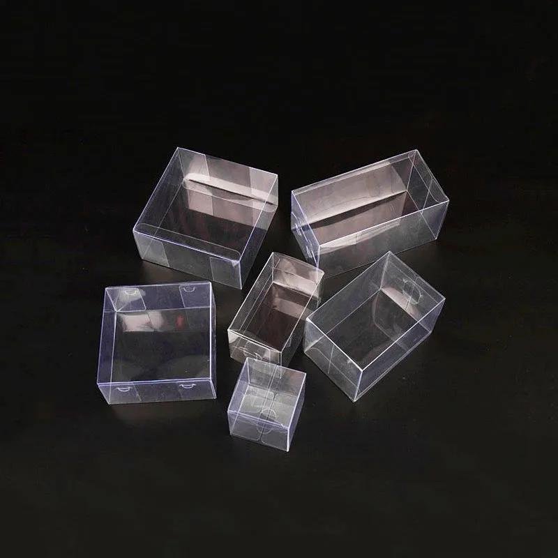 

20pcs/lot 6.5x6.5x31cm Large Size Clear PVC Plastic Packaging Box Transparent DIY Essential oils bottle cosmetics gift boxes
